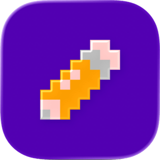 Crispnes app icon when saved to the Dock on macOS.